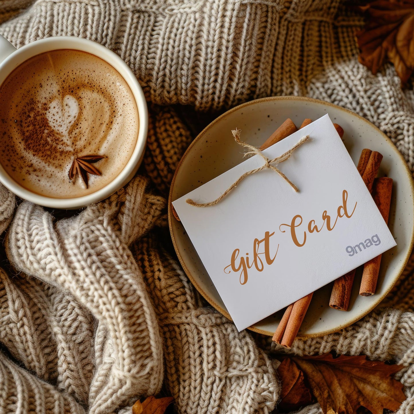 9mag Custom Photo Magnets Gift Card